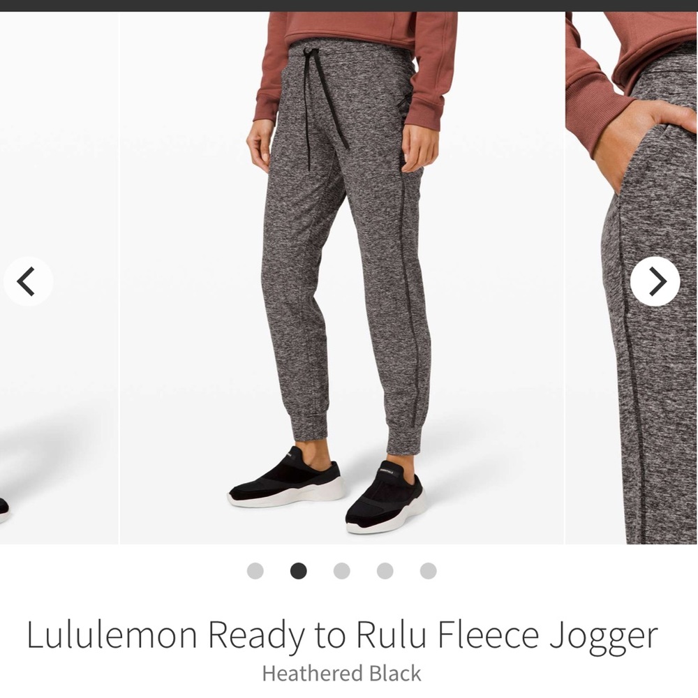 NWOT Lululemon Ready to Rulu Fleece Jogger sz 6